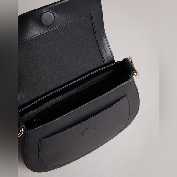 Ted Baker Branded Darcell Webbing Satchel Cross Body Bag (black) - Picture 6 of 10